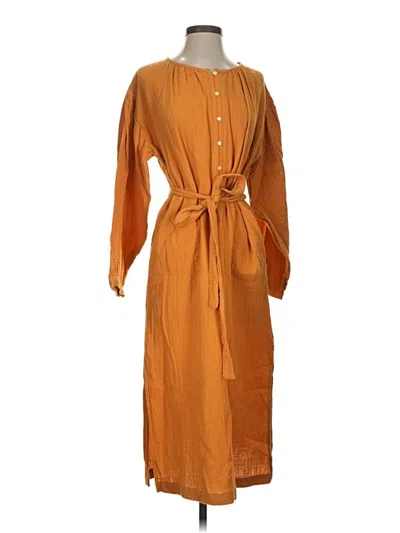 Universal Thread Casual Dress In Orange