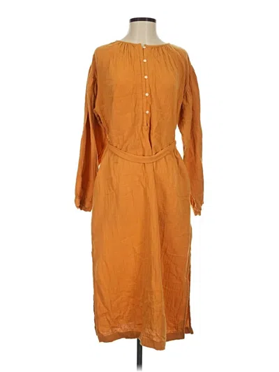 Pre-owned Universal Thread Casual Dress In Orange
