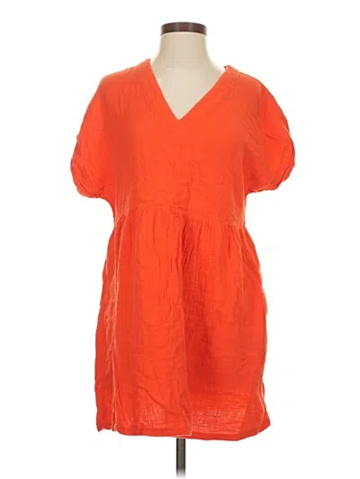 Pre-owned Universal Thread Casual Dress In Orange