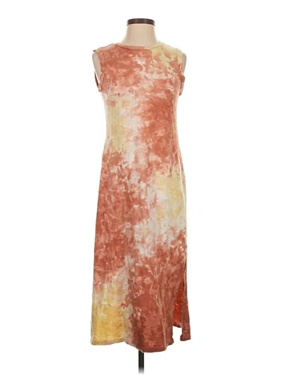 Pre-owned Universal Thread Casual Dress In Orange