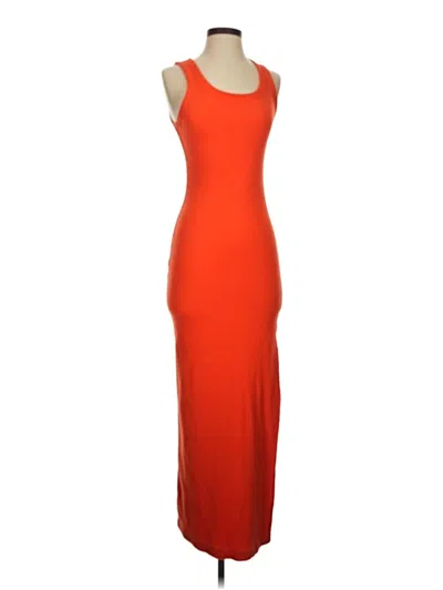 Pre-owned Universal Thread Casual Dress In Orange