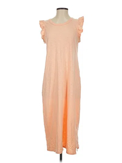 Pre-owned Universal Thread Casual Dress In Orange