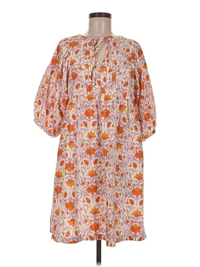 Pre-owned Universal Thread Casual Dress In Orange