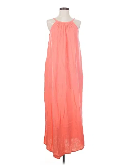 Pre-owned Universal Thread Casual Dress In Orange