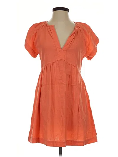 Pre-owned Universal Thread Casual Dress In Orange