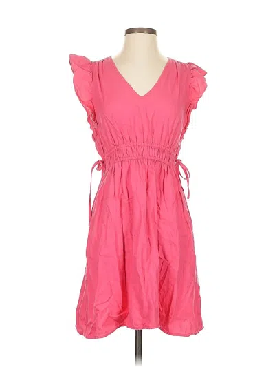 Pre-owned Universal Thread Casual Dress In Pink