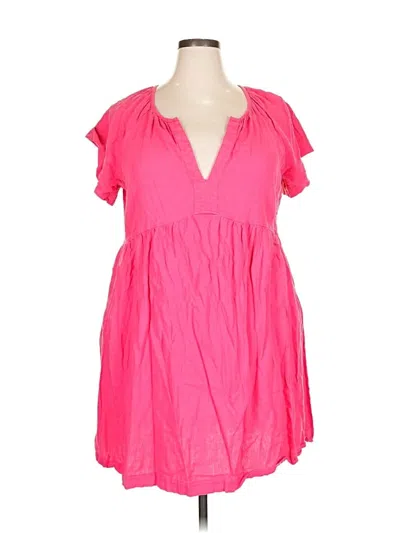 Pre-owned Universal Thread Casual Dress In Pink