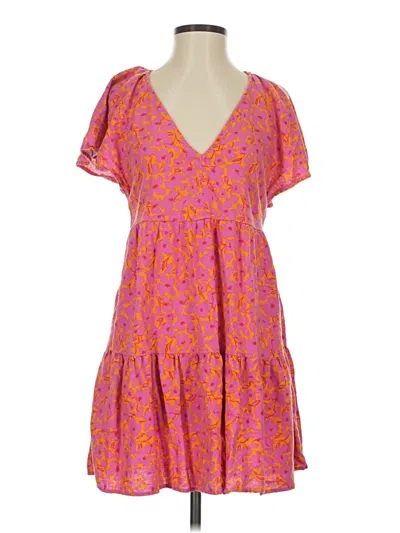 Pre-owned Universal Thread Casual Dress In Pink