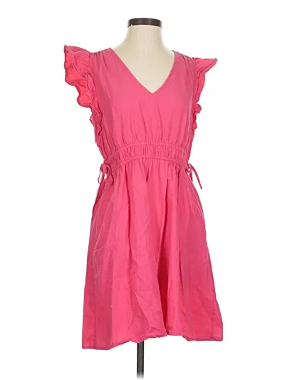 Pre-owned Universal Thread Casual Dress In Pink
