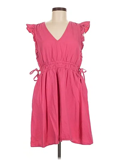 Pre-owned Universal Thread Casual Dress In Pink