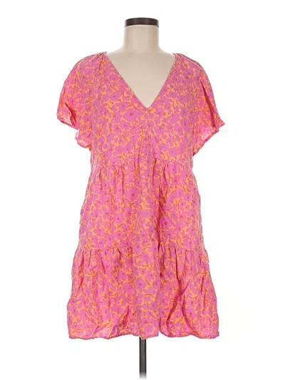 Pre-owned Universal Thread Casual Dress In Pink