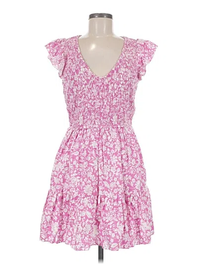 Pre-owned Universal Thread Casual Dress In Pink