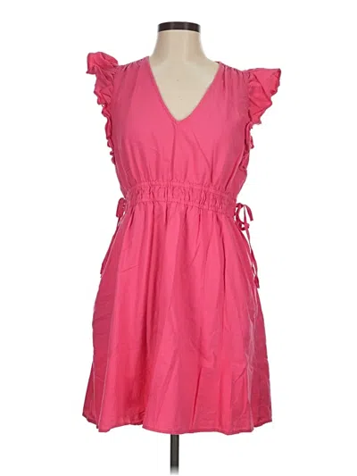Pre-owned Universal Thread Casual Dress In Pink
