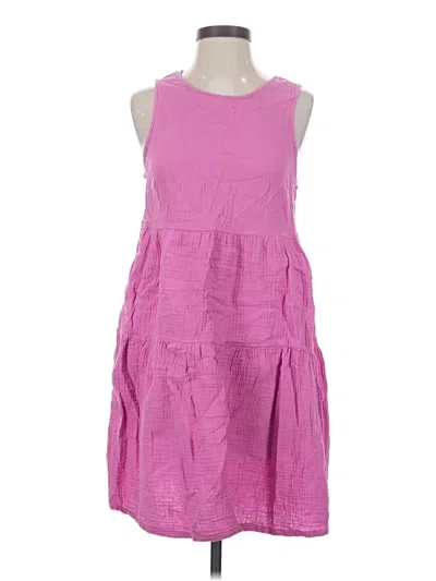 Pre-owned Universal Thread Casual Dress In Pink