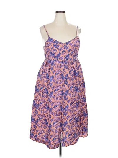 Pre-owned Universal Thread Casual Dress In Purple