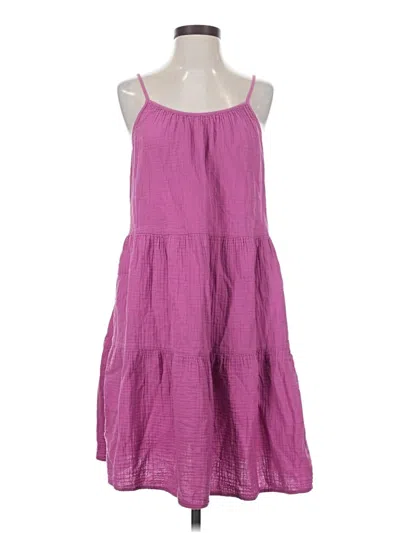 Pre-owned Universal Thread Casual Dress In Purple