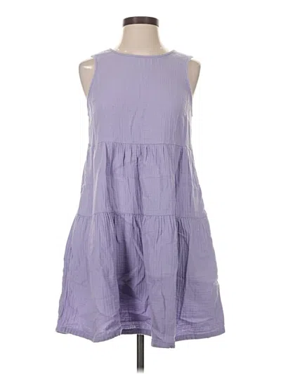 Pre-owned Universal Thread Casual Dress In Purple