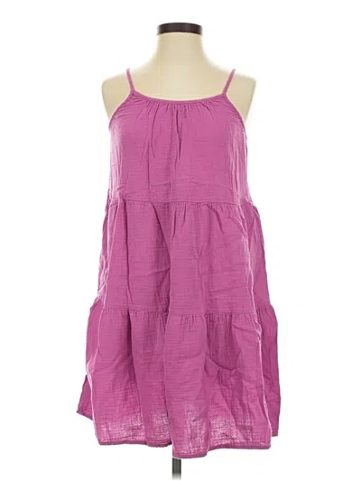 Pre-owned Universal Thread Casual Dress In Purple