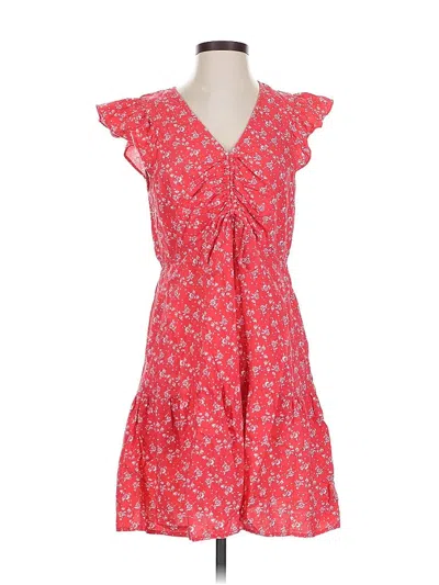 Pre-owned Universal Thread Casual Dress In Red