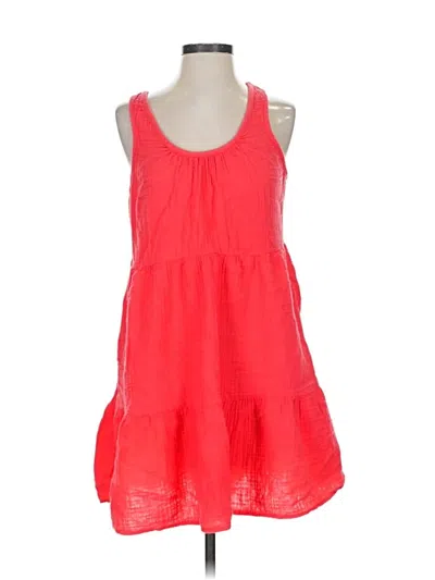 Pre-owned Universal Thread Casual Dress In Red