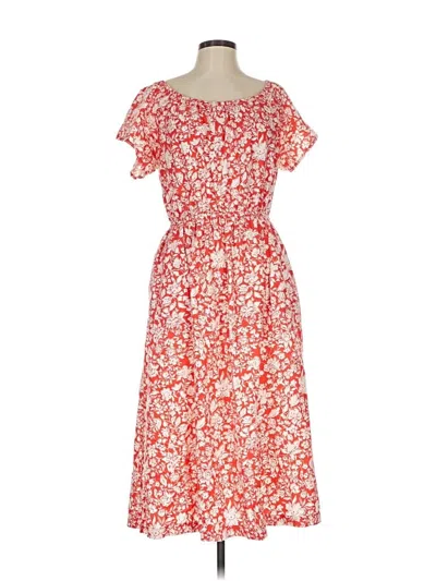 Pre-owned Universal Thread Casual Dress In Red