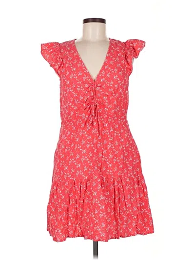 Pre-owned Universal Thread Casual Dress In Red