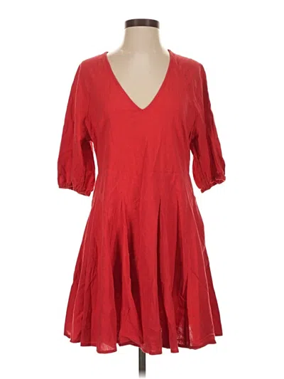 Pre-owned Universal Thread Casual Dress In Red