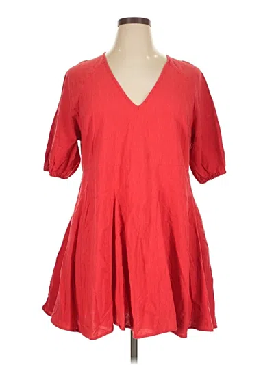 Pre-owned Universal Thread Casual Dress In Red
