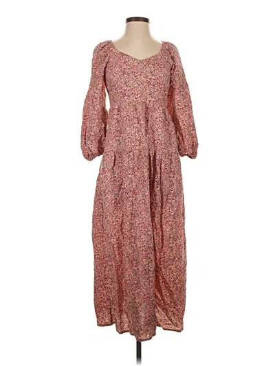 Pre-owned Universal Thread Casual Dress In Red