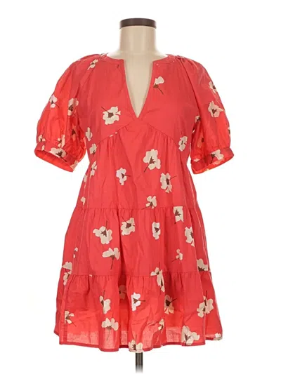 Pre-owned Universal Thread Casual Dress In Red