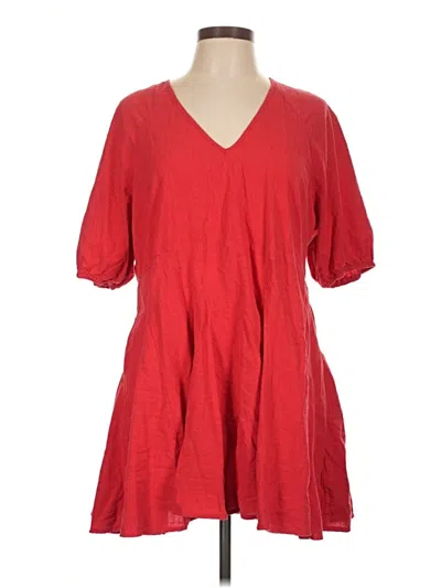 Pre-owned Universal Thread Casual Dress In Red
