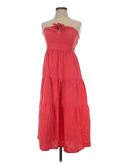 Pre-owned Universal Thread Casual Dress In Red