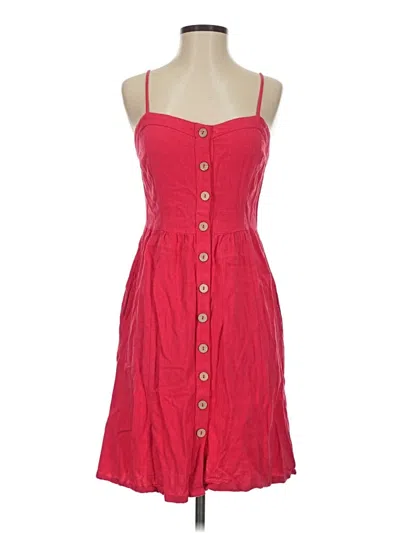 Pre-owned Universal Thread Casual Dress In Red