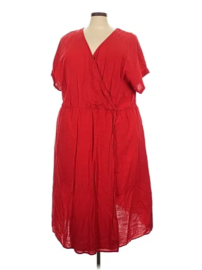 Pre-owned Universal Thread Casual Dress In Red