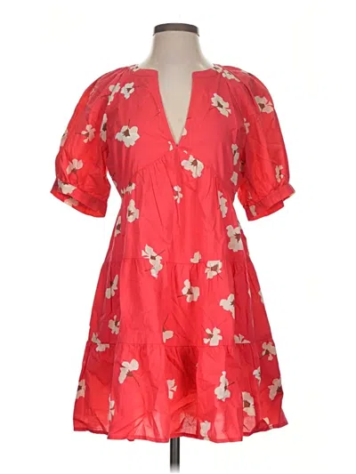 Pre-owned Universal Thread Casual Dress In Red