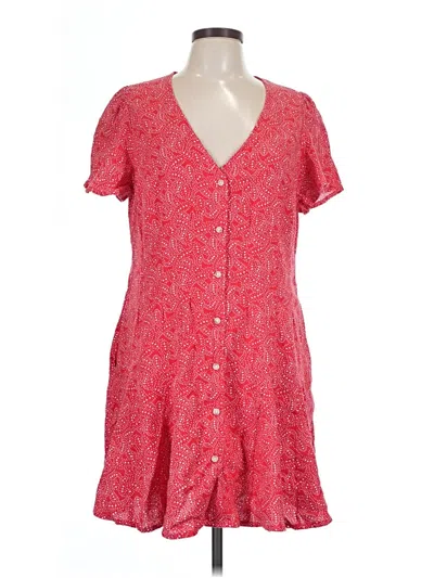 Pre-owned Universal Thread Casual Dress In Red