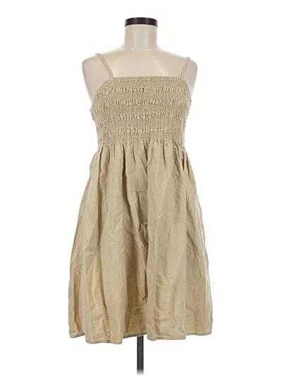 Pre-owned Universal Thread Casual Dress In Tan