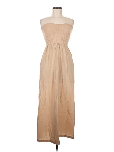 Pre-owned Universal Thread Casual Dress In Tan