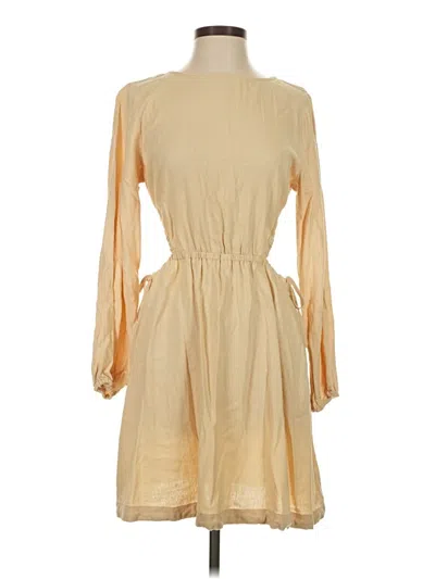 Pre-owned Universal Thread Casual Dress In Tan