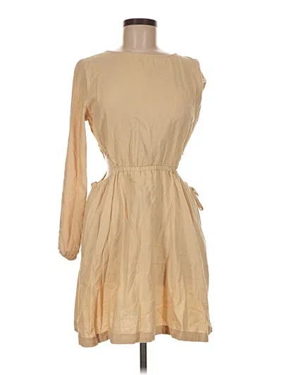 Pre-owned Universal Thread Casual Dress In Tan