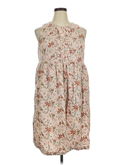 Pre-owned Universal Thread Casual Dress In Tan