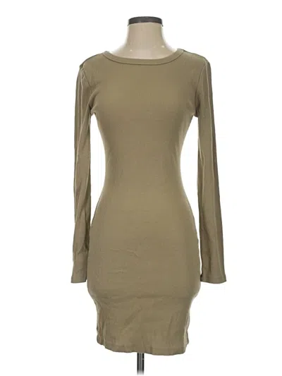 Pre-owned Universal Thread Casual Dress In Tan