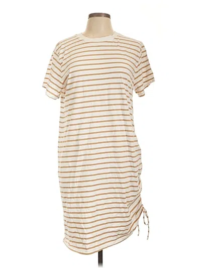 Pre-owned Universal Thread Casual Dress In Tan