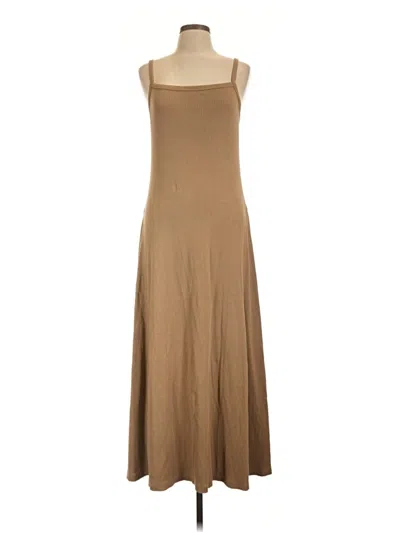 Pre-owned Universal Thread Casual Dress In Tan