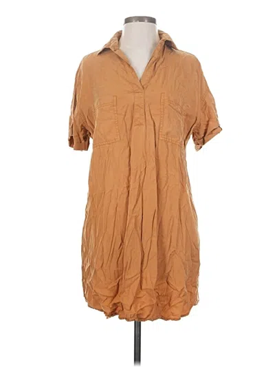 Pre-owned Universal Thread Casual Dress In Tan