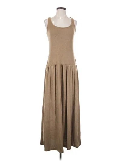 Pre-owned Universal Thread Casual Dress In Tan