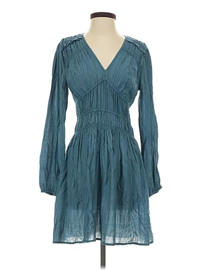 Pre-owned Universal Thread Casual Dress In Teal