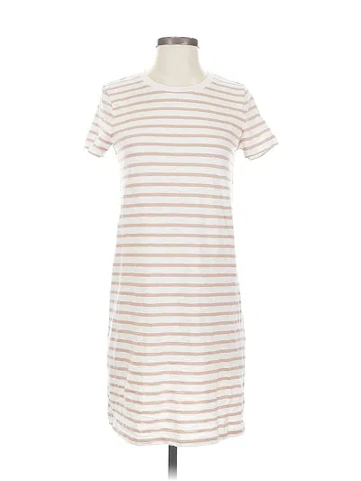 Pre-owned Universal Thread Casual Dress In White