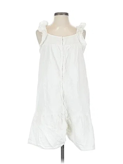 Pre-owned Universal Thread Casual Dress In White