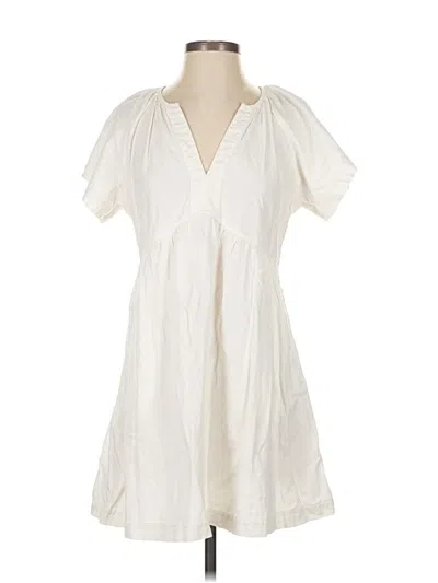 Pre-owned Universal Thread Casual Dress In White
